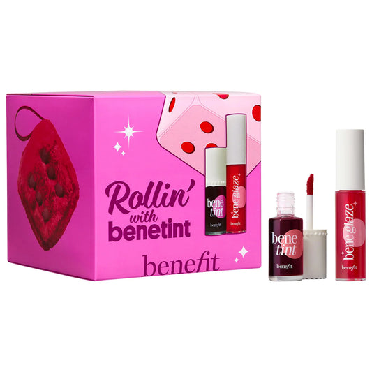 Pre-orden: Benefit Cosmetics | Rollin' with Benetint & Lip Oil Duo Gift Set