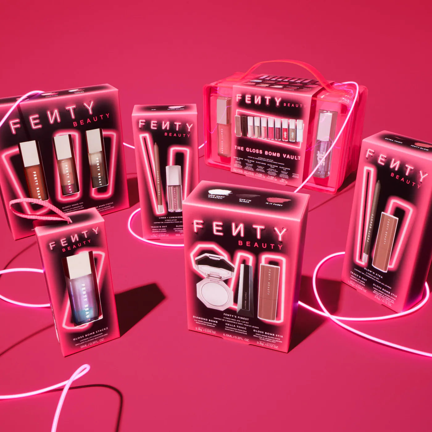 Pre-orden:  Fenty Beauty by Rihanna | Fenty's Finest 3-Piece Face, Eye + Lip Kit