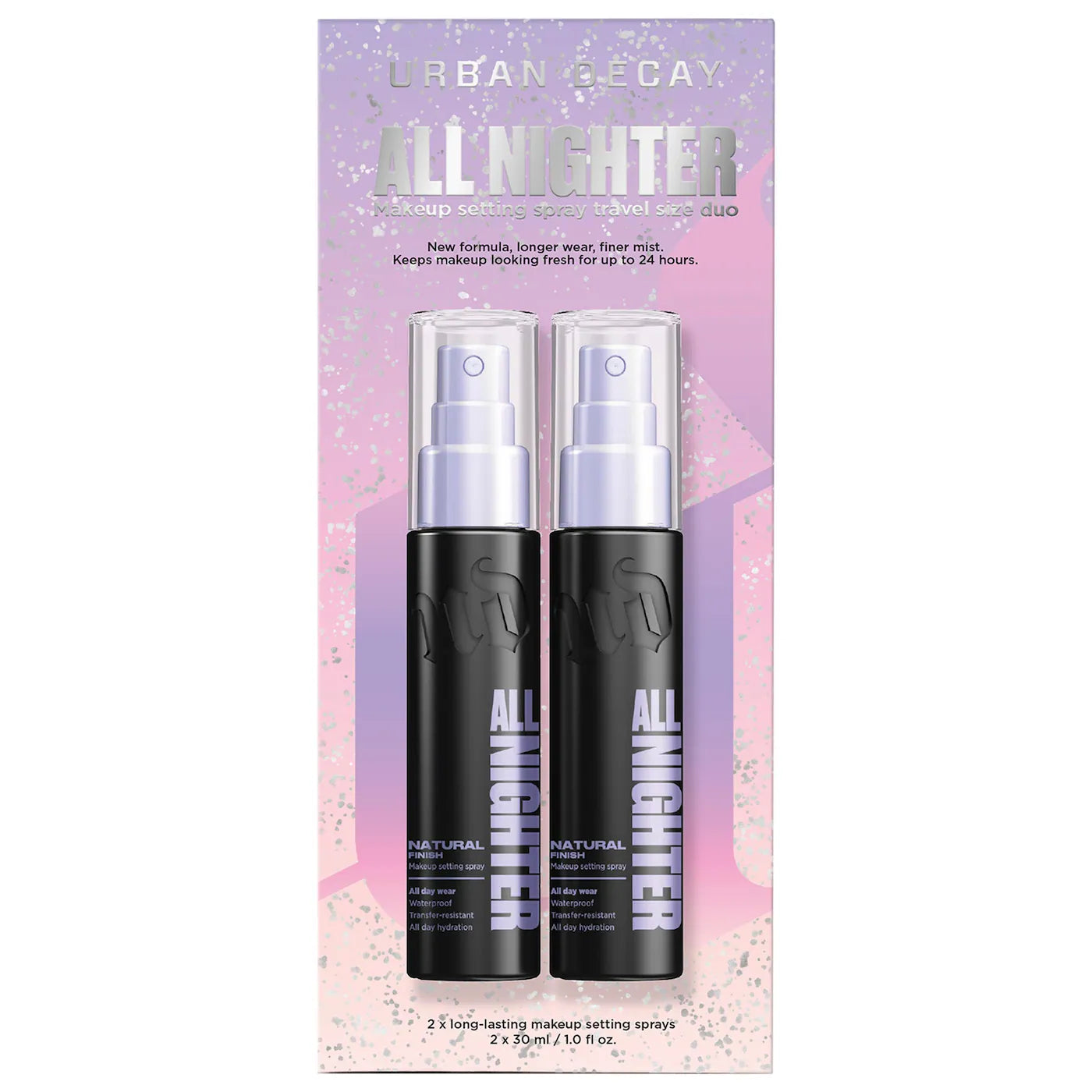 Pre-orden: Urban Decay | Mini All Nighter Setting Spray Duo Set