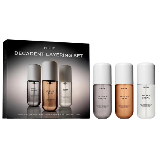 Pre-orden: PHLUR | Decadent Layering Body Mist Set