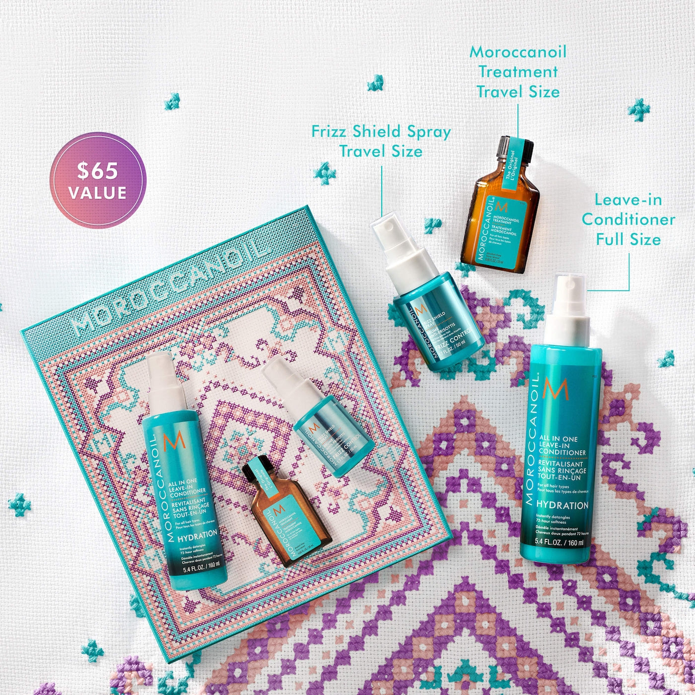 Pre-orden: Moroccanoil | Styling Bestsellers Holiday Hair Gift Set