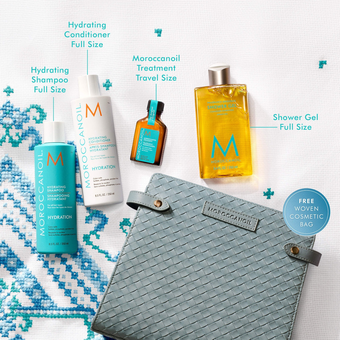 Pre-orden: Moroccanoil | Holiday Hydration Hair Gift Set