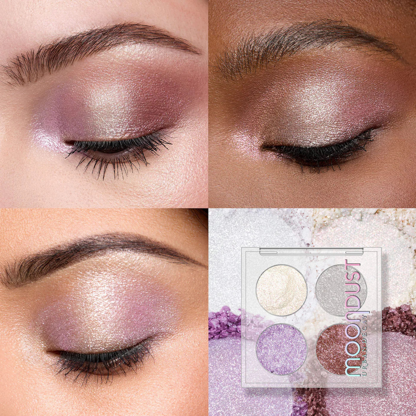 Pre-orden: Urban Decay | Moondust Quad Glitter Eyeshadow Palette