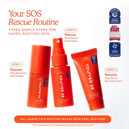 Pre-orden: Tower 28 Beauty | Mini SOS Skincare Bestsellers Set