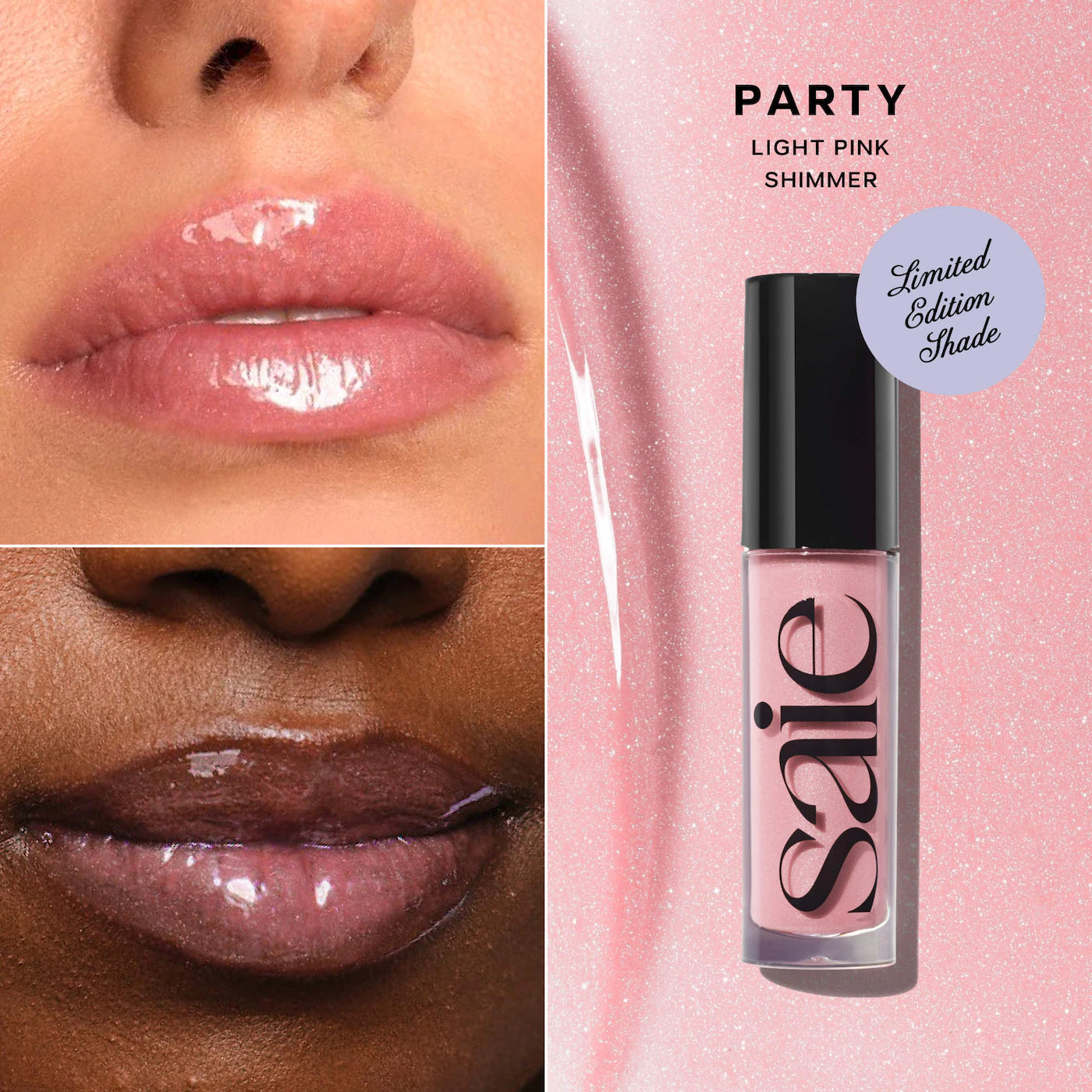 Pre-orden: Saie | Glossybounce™ Lip Gloss-Oil Duo Gift Set