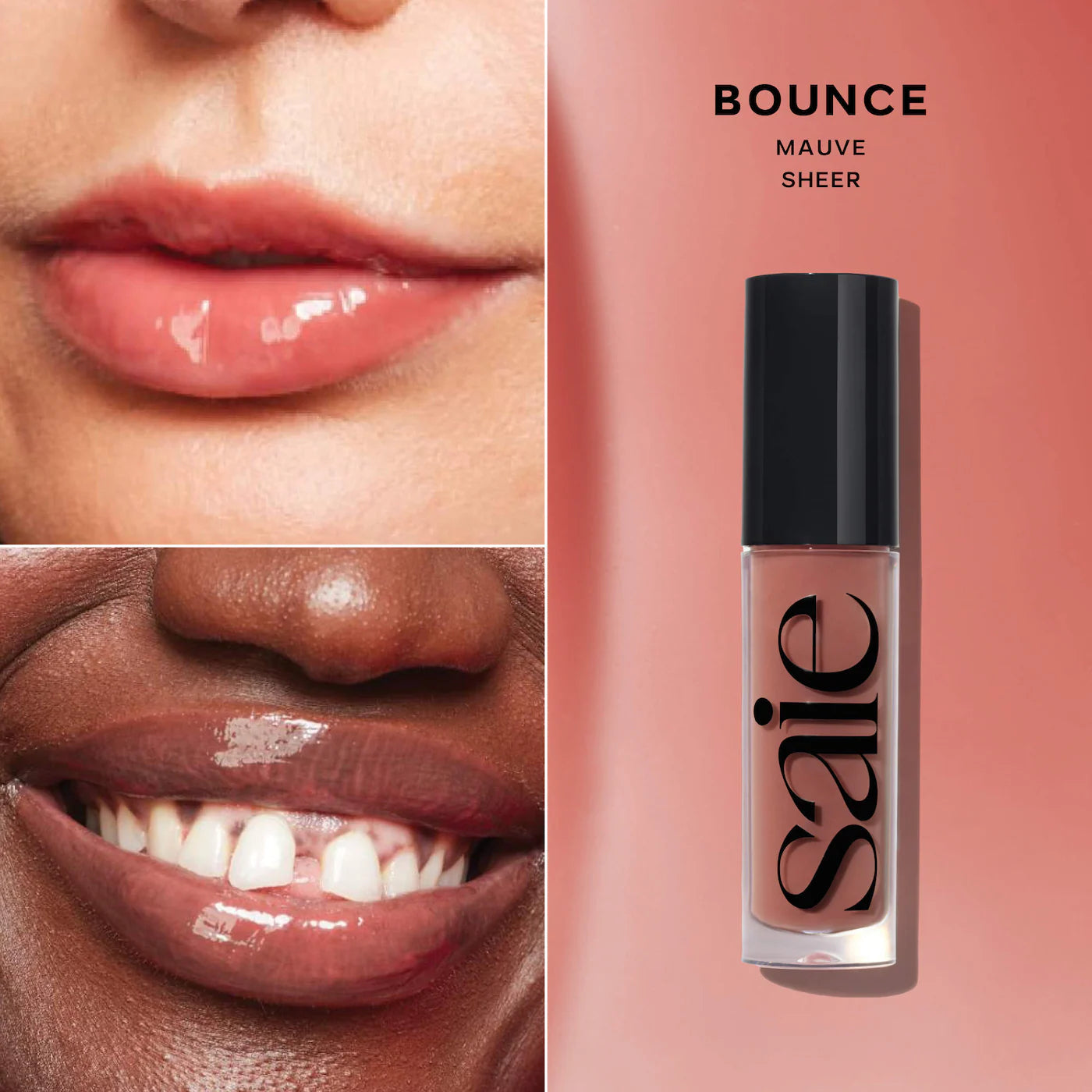 Pre-orden: Saie | Glossybounce™ Lip Gloss-Oil Duo Gift Set