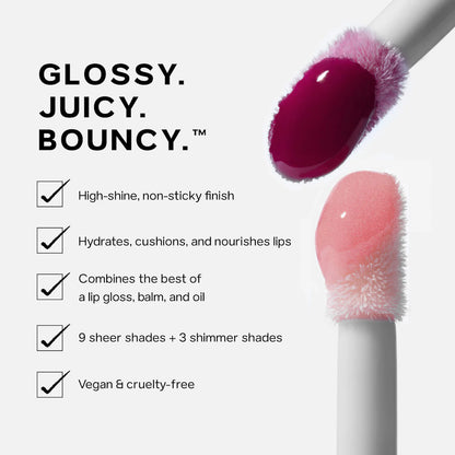 Pre-orden: Saie | Glossybounce™ Lip Gloss-Oil Duo Gift Set