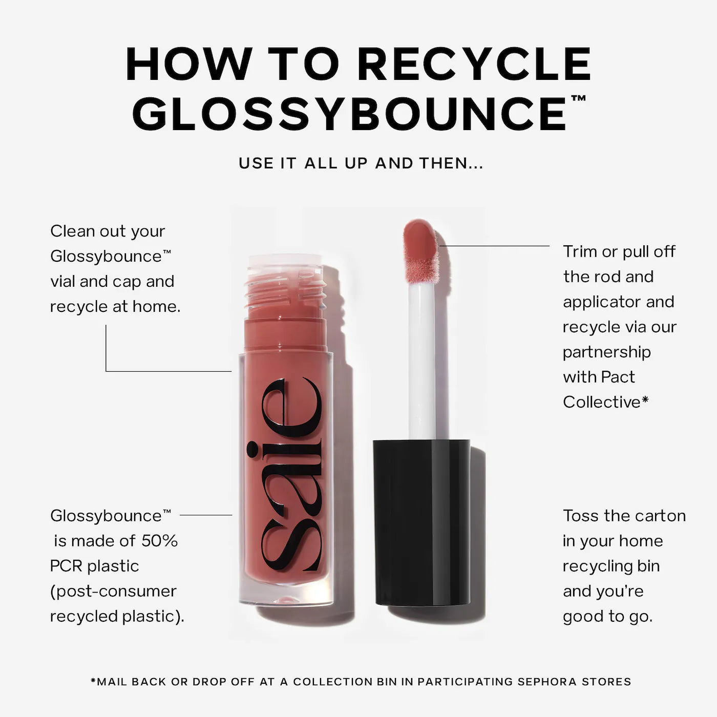 Pre-orden: Saie | Glossybounce™ Lip Gloss-Oil Duo Gift Set