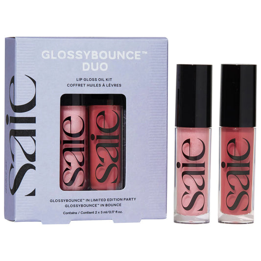 Pre-orden: Saie | Glossybounce™ Lip Gloss-Oil Duo Gift Set
