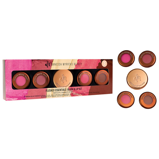Pre-orden: Danessa Myricks Beauty | Mini Yummy Skin Flushed Essentials: Face & Lip Makeup Gift Set