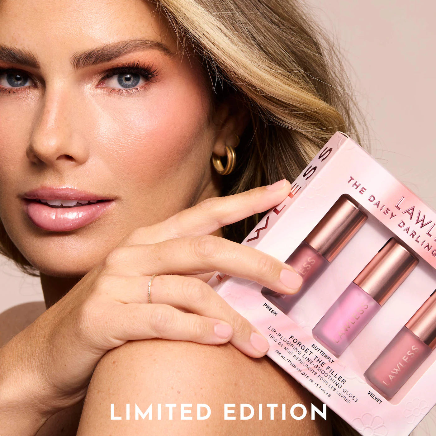 Pre-orden: LAWLESS | Mini Daisy Darlings Lip-Plumping Lip Gloss Trio
