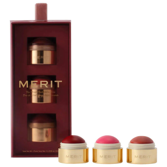 Pre-orden: MERIT | The Mini Flush Blush Balm Trio
