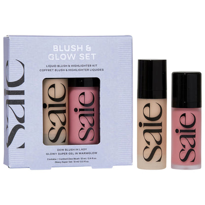Pre-orden: Saie | Blush & Glow Gift Set