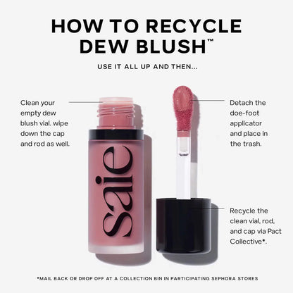 Pre-orden: Saie | Mini Dew Blush™ Trio Gift Set