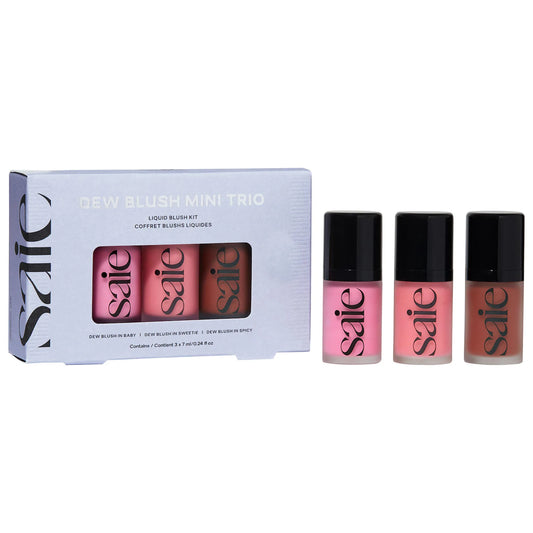 Pre-orden: Saie | Mini Dew Blush™ Trio Gift Set