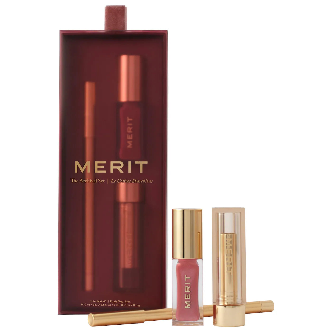 Pre-orden: MERIT | The Archival Lip Essentials Gift Set