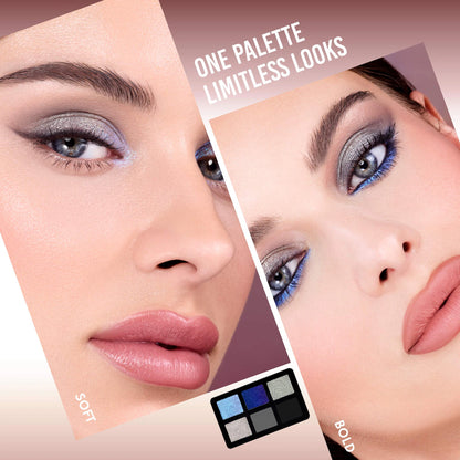 Pre-orden: Danessa Myricks Beauty | LIGHTWORK VII The Freedom Makeup Palette: Magnetic, Customizable, Stackable Palette with Illuminating Pigments for Eyes, Face & Lips