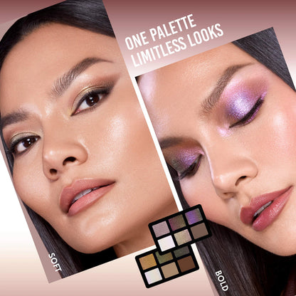 Pre-orden: Danessa Myricks Beauty | LIGHTWORK VII The Freedom Makeup Palette: Magnetic, Customizable, Stackable Palette with Illuminating Pigments for Eyes, Face & Lips