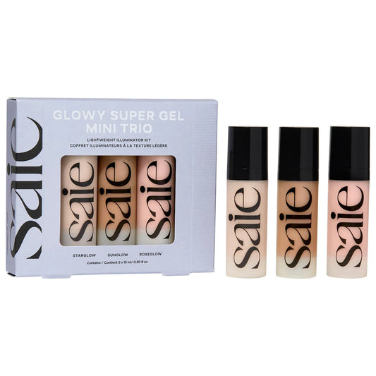 Pre-orden: Saie | Mini Glowy Super Gel Trio Gift Set