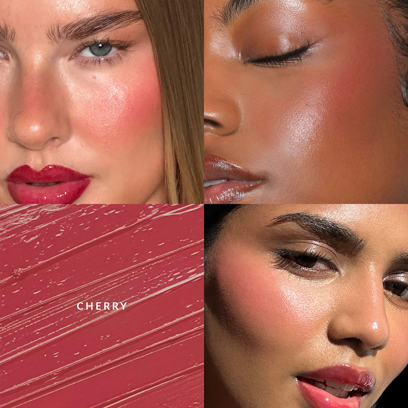 Pre-orden: REFY | Cream Blush Duo with Duo Face Brush Gift Set