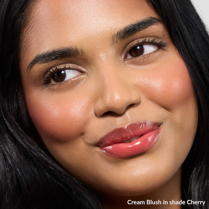 Pre-orden: REFY | Cream Blush Duo with Duo Face Brush Gift Set
