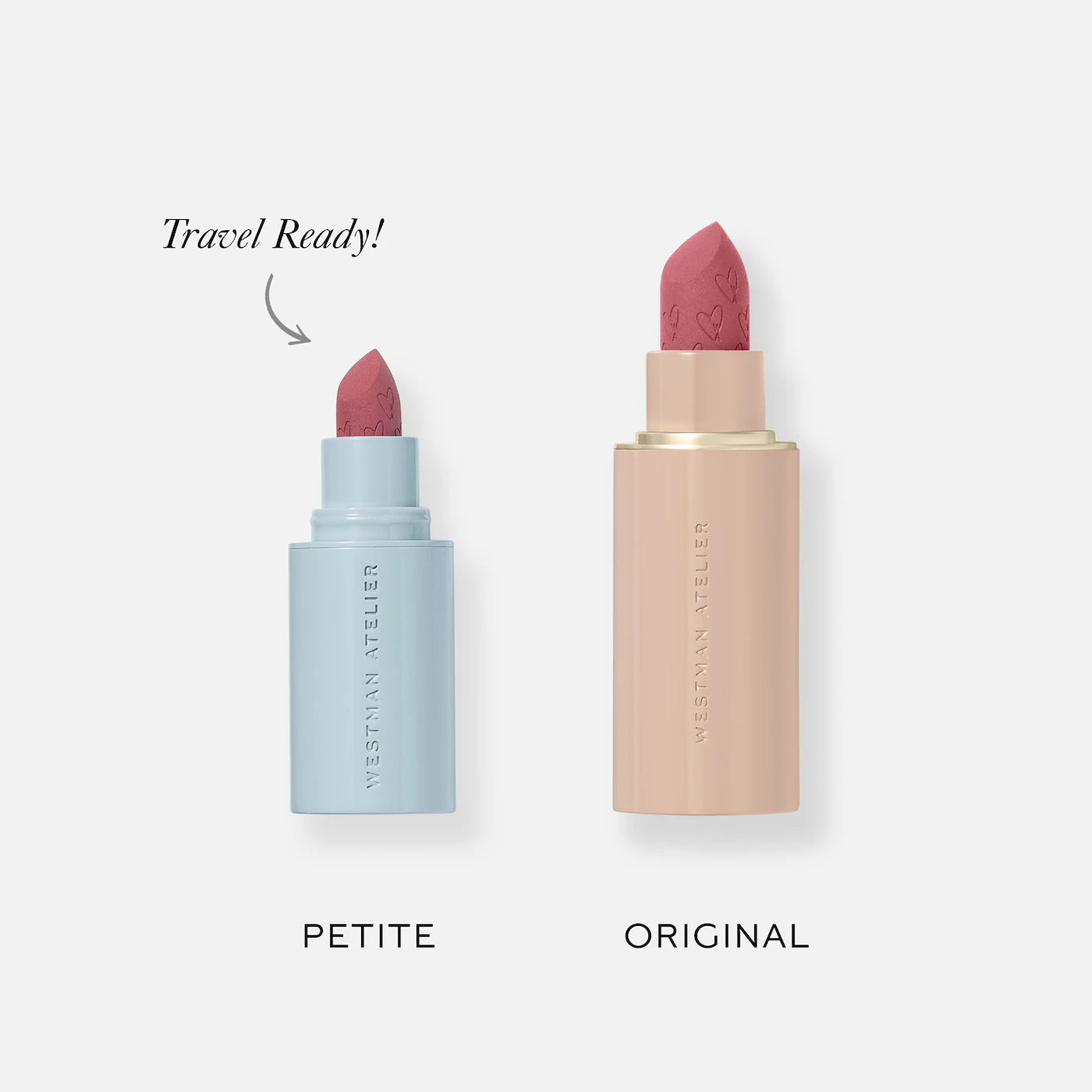 Pre-orden: Westman Atelier | Mini Lip Suede Hydrating Matte Lipstick Trio Gift Set
