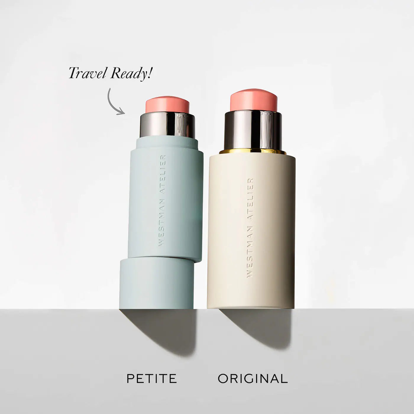 Pre-orden: Westman Atelier | Mini Baby Cheeks Lip + Cheek Cream Blush Stick Trio Gift Set