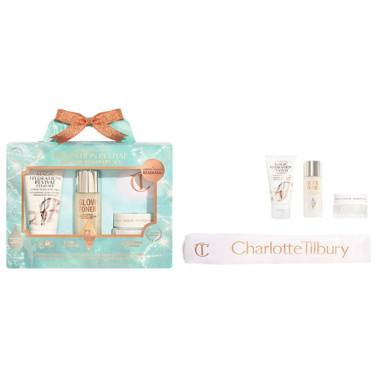 Pre-orden: Charlotte Tilbury | CHARLOTTE'S HYDRATION REVIVAL SKINCARE DISCOVERY SET