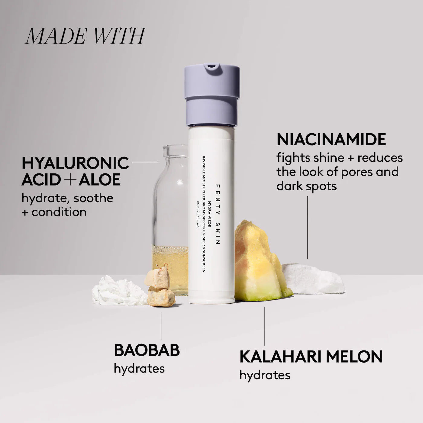 Pre-orden: Fenty Beauty by Rihanna | Skincare Lov'rs Cleanser, Toner, SPF Moisturizer + Collector's Case