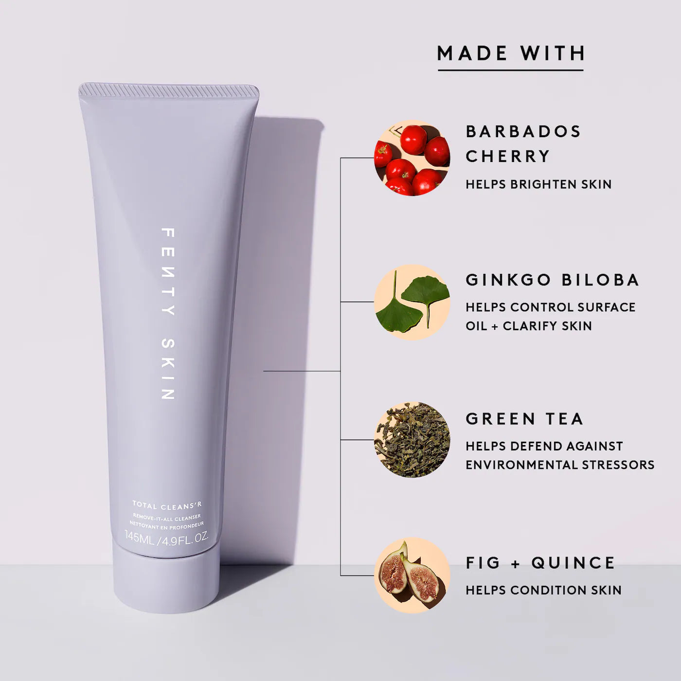 Pre-orden: Fenty Beauty by Rihanna | Skincare Lov'rs Cleanser, Toner, SPF Moisturizer + Collector's Case