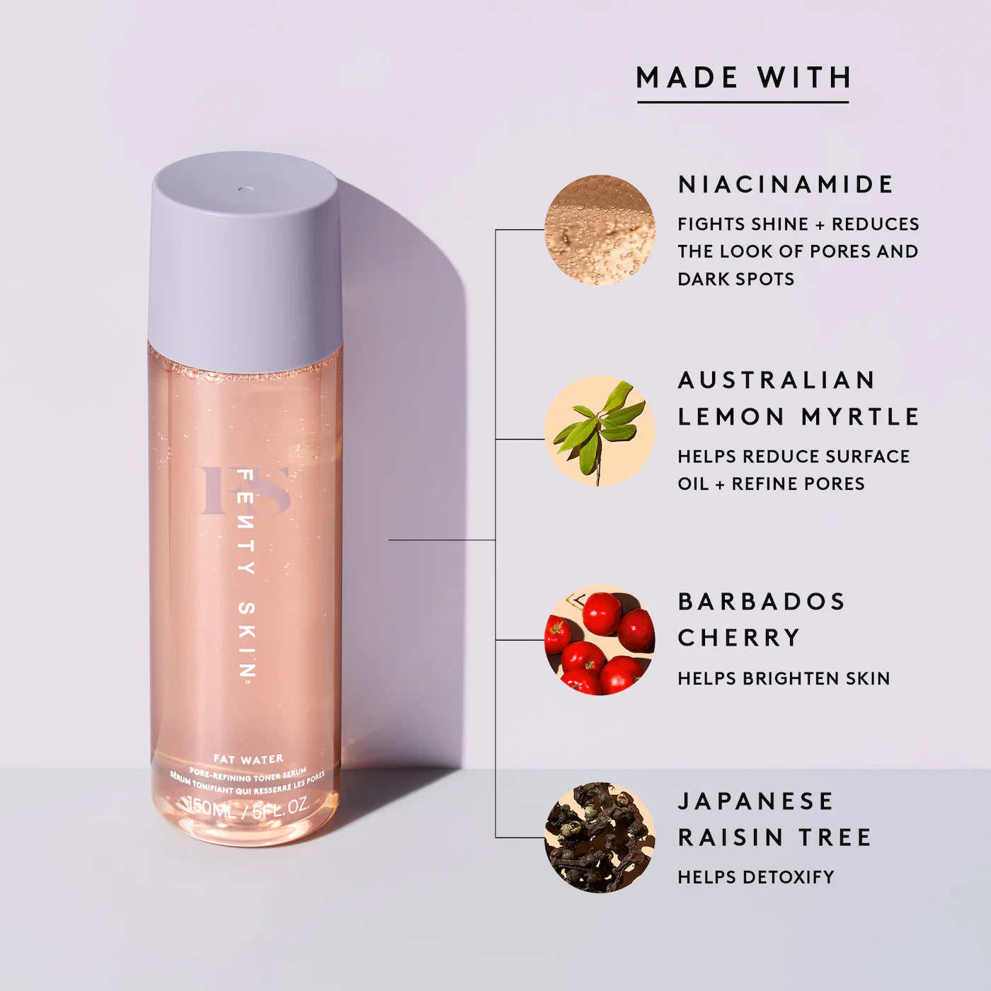 Pre-orden: Fenty Beauty by Rihanna | Skincare Lov'rs Cleanser, Toner, SPF Moisturizer + Collector's Case