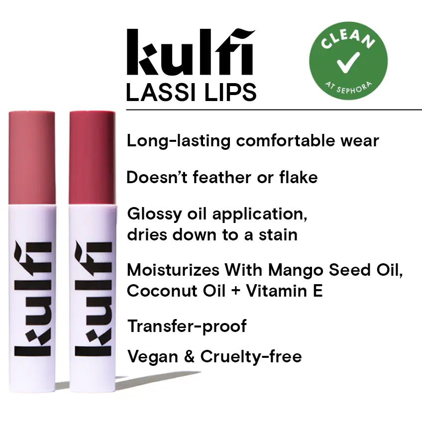 Pre-orden: Kulfi | Be My Date Lassi Lips Staining Lip Oil Duo Set