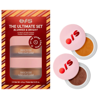 Pre-orden:  ONE/SIZE by Patrick Starrr | Ultimate Blurring Setting Powder Blurred & Bright Travel Duo