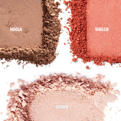 Pre-orden: Benefit Cosmetics | Mini Game On Glow Bronzer, Blush & Highlighter Palette