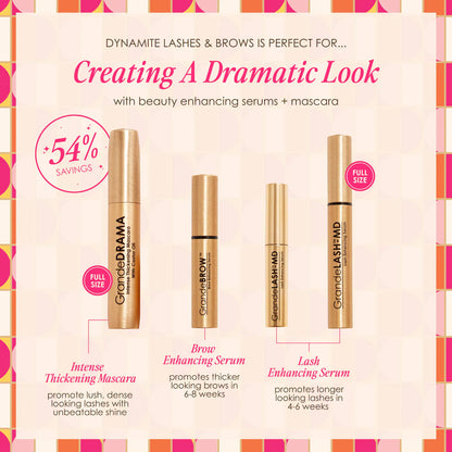 Pre-orden: Grande Cosmetics | Dynamite Lashes & Brows Holiday Gift Set