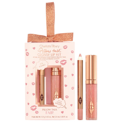 Pre-orden: Charlotte Tilbury | Mini Pillow Talk Glossy Lip Duos
