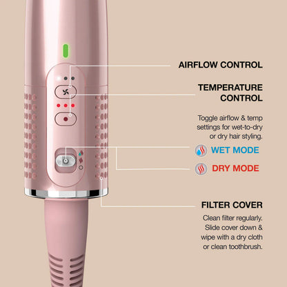 Pre-orden: Shark Beauty | Shark Glossi™ 2-in-1 Hot Tool and Air Glosser