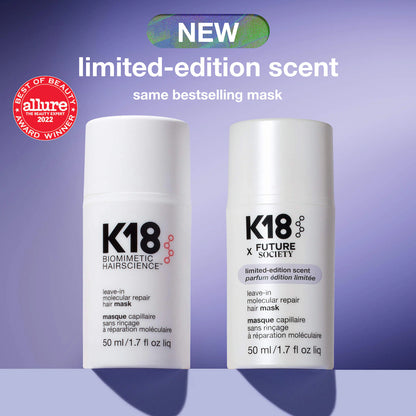 Pre-orden: K18 Biomimetic Hairscience | Leave-In Molecular Repair Hair Mask (Edición limitada)