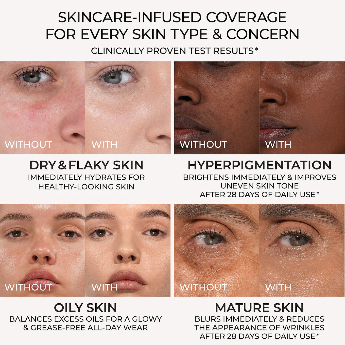 Pre-orden: NATASHA DENONA | Hy-Glam Foundation Hydrating & Blurring Luminous Longwear Serum Foundation