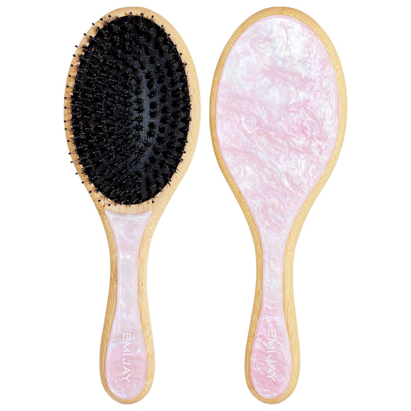 Pre-orden: Emi Jay | Flat Hair Brush in Pink Sugar
