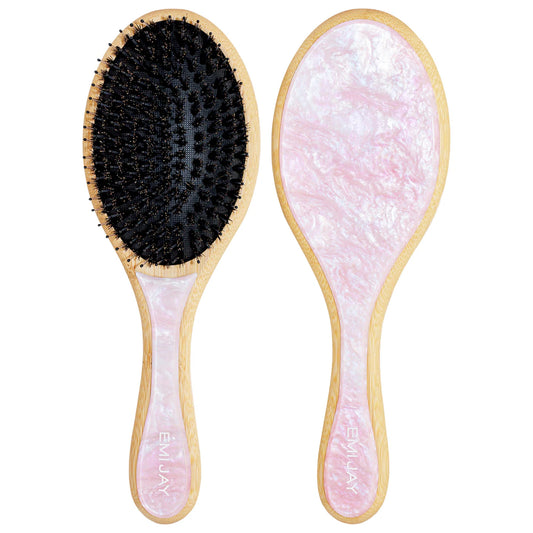 Pre-orden: Emi Jay | Flat Hair Brush in Pink Sugar
