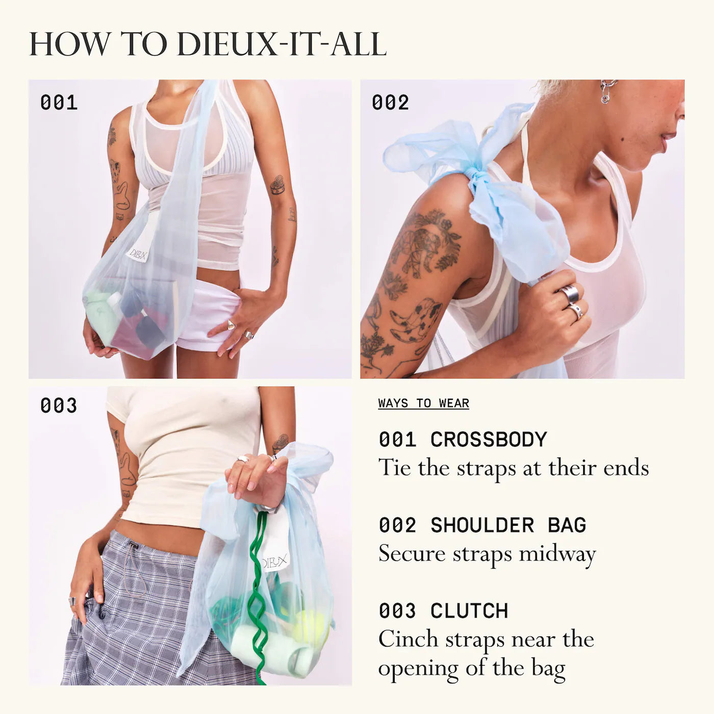 Pre-orden: Dieux | The Dieux-It-All Tote