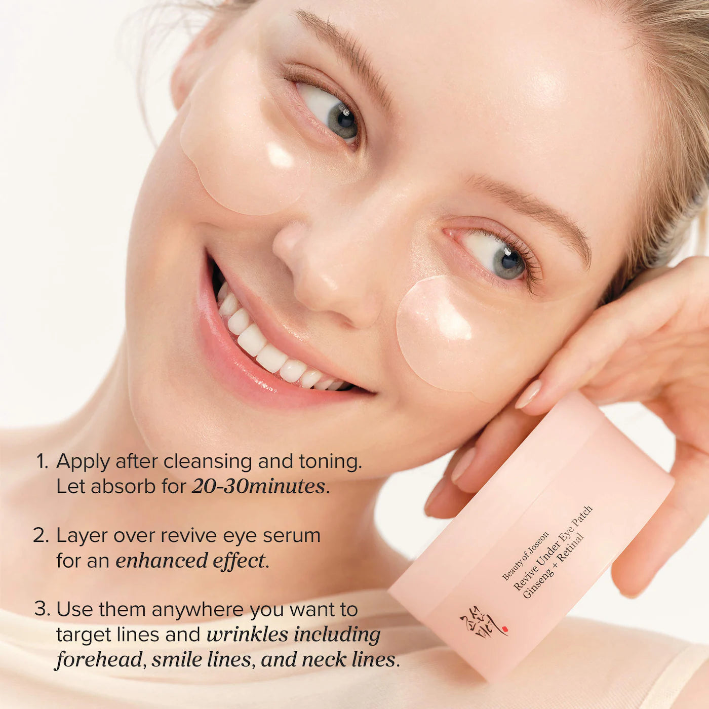 Pre-orden: Beauty of Joseon | Revive Under Eye Patches for Wrinkles