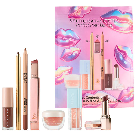 Sephora Favorites | Perfect Pout Makeup Lip Value Set (Sephora Favorites Set de Maquillaje para Labios Perfect Pout) | Pre-orden