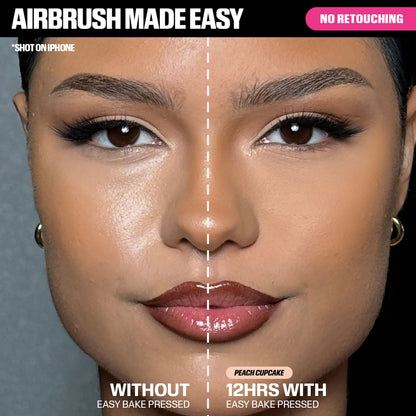 HUDA BEAUTY | Easy Bake Airbrush Matte Pressed Setting Powder (Easy Bake Polvo Compacto Matificante)  | Pre-orden