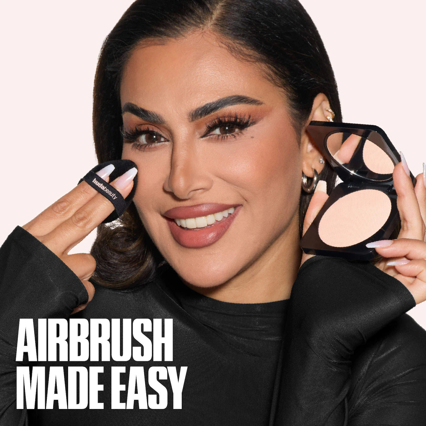 HUDA BEAUTY | Easy Bake Airbrush Matte Pressed Setting Powder (Easy Bake Polvo Compacto Matificante)  | Pre-orden