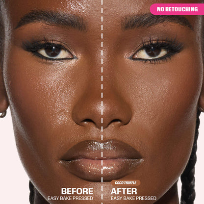 HUDA BEAUTY | Easy Bake Airbrush Matte Pressed Setting Powder (Easy Bake Polvo Compacto Matificante)  | Pre-orden