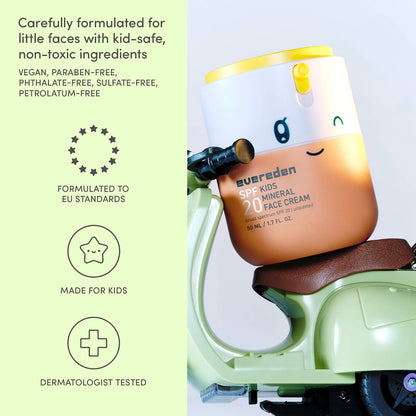 Evereden | Kids 2-in-1 Mineral Face Cream & Sunscreen SPF20 (Crema Facial Mineral 2 en 1 para Niños con Protector Solar SPF 20) | Pre-orden