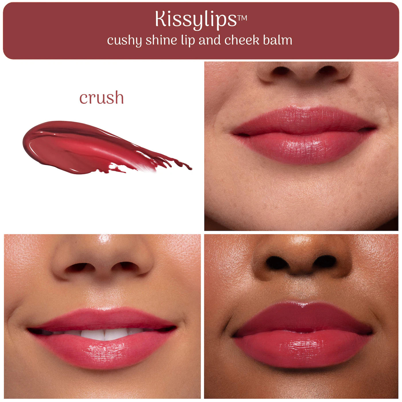 fel beauty | Kissylips™ Hydrating High Shine Lip and Cheek Balm (Bálsamo Hidratante para Labios y Mejillas de Alto Brillo) | Pre-orden