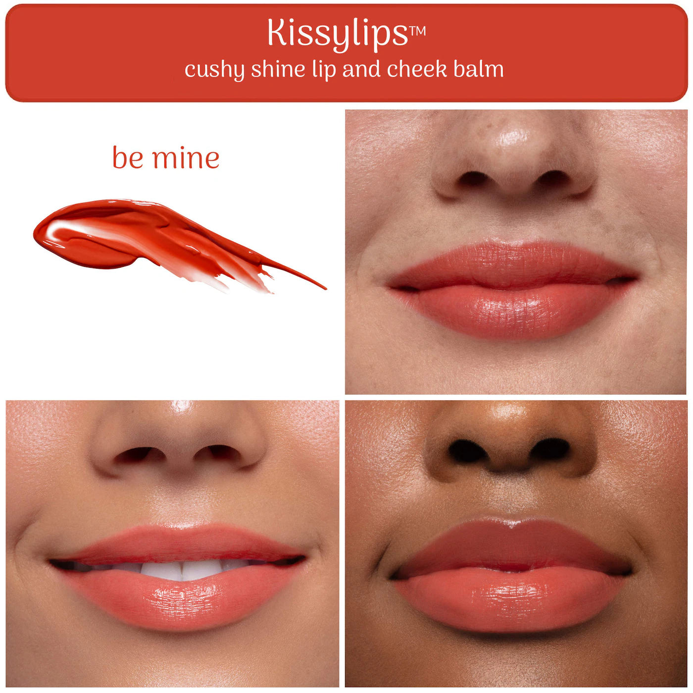 fel beauty | Kissylips™ Hydrating High Shine Lip and Cheek Balm (Bálsamo Hidratante para Labios y Mejillas de Alto Brillo) | Pre-orden